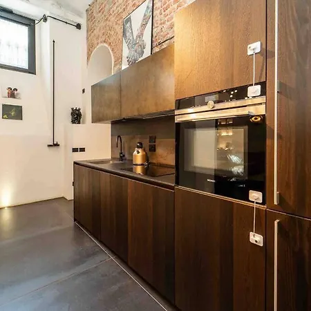 公寓 Prestigioso Loft In San Babila A 5 Min. Dal Duomo *