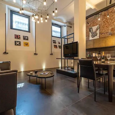 公寓 Prestigioso Loft In San Babila A 5 Min. Dal Duomo